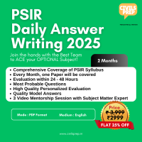 thumbnail PSIR Daily Answer Writing 2025